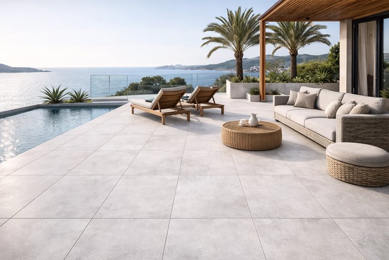 TARRACE płyta tarasowa SOFT WHITE 60X60X2