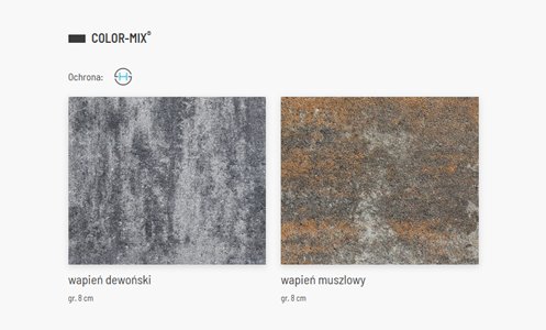 BRUK-BET Tetrum KOSTKA GR. 6 CM COLOR-MIX HYDRO